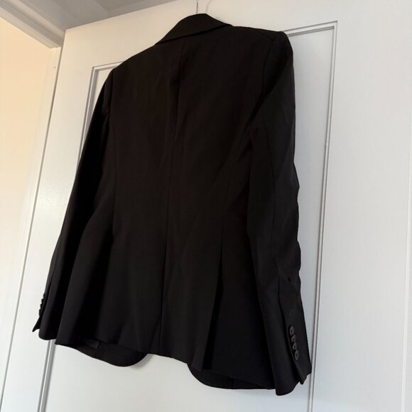NWT Veronica Beard Classic Blazer Jacket Black Notch Lapels Tailored Fit Sz 10 - Picture 7 of 8